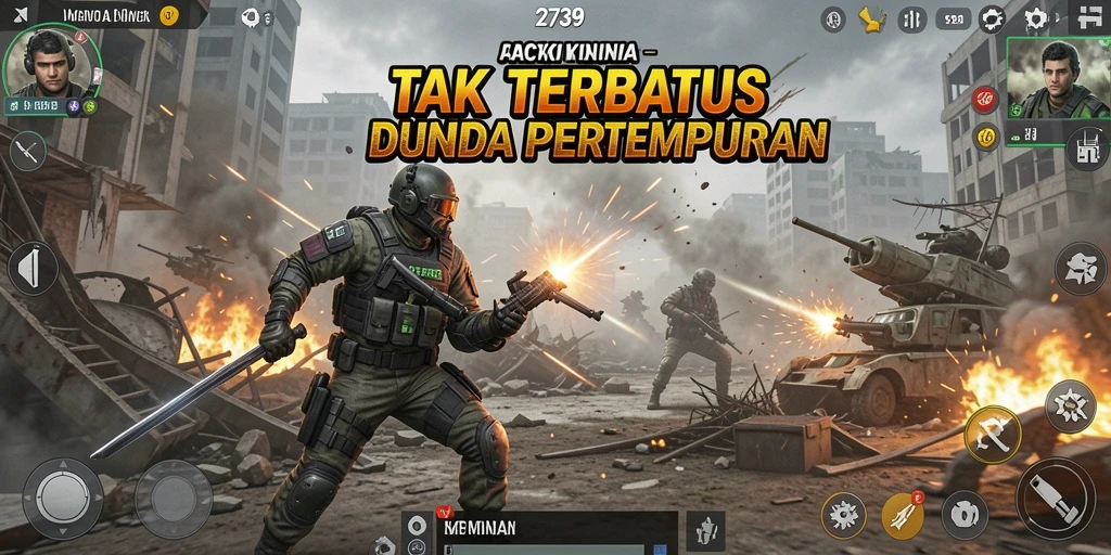 Tampilan aksi seru dari permainan 2739 yang penuh tantangan.