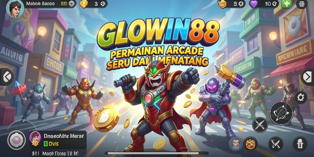 Screenshot menampilkan gameplay GLOWIN88 yang menarik dan seru.