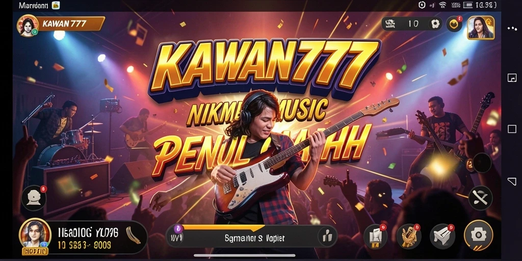 Visual gameplay KAWAN777 yang penuh warna dan menarik