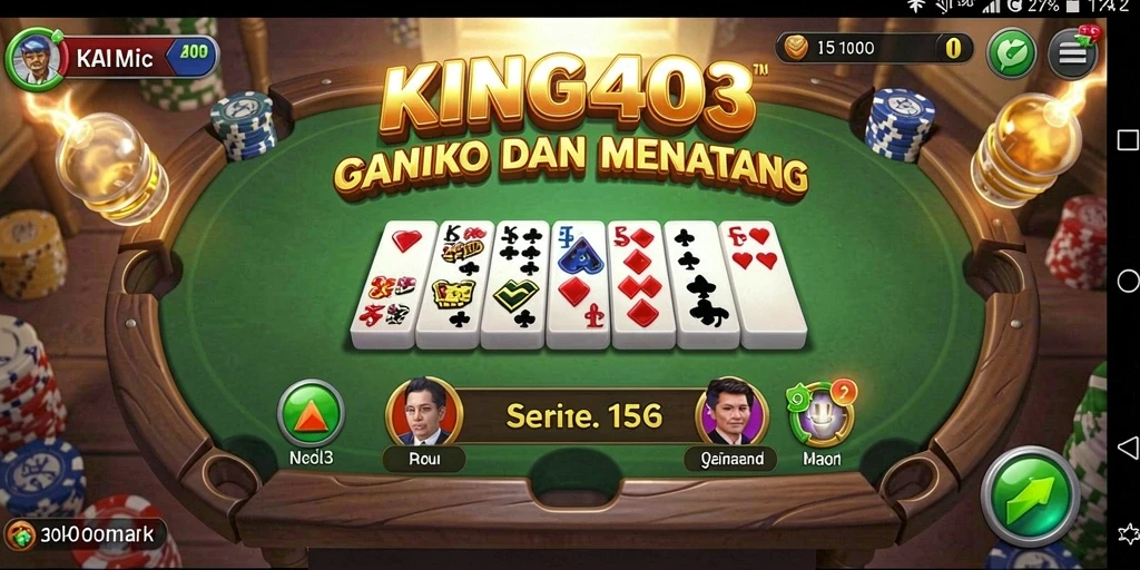 Tampilan gameplay KING403 yang seru dan menarik.
