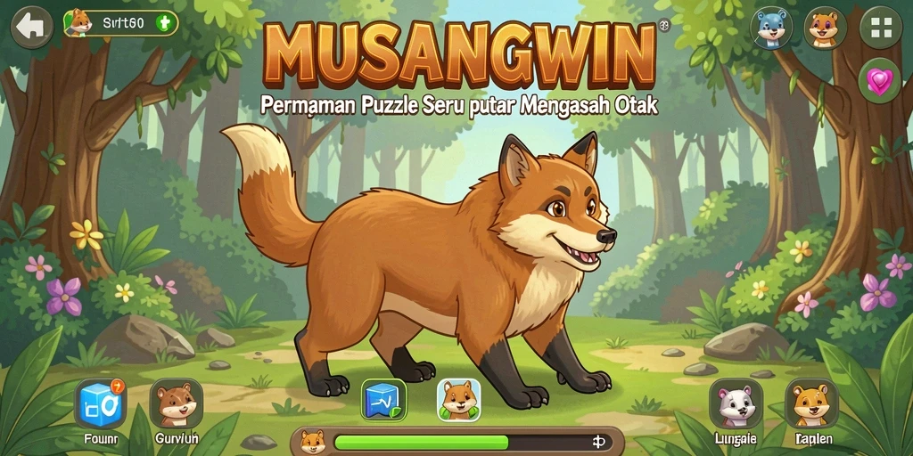 Gameplay MUSANGWIN yang seru dan penuh tantangan.