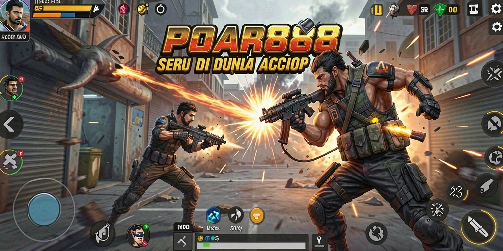 Screenshot gameplay menampilkan aksi seru dan grafis tinggi POA88.