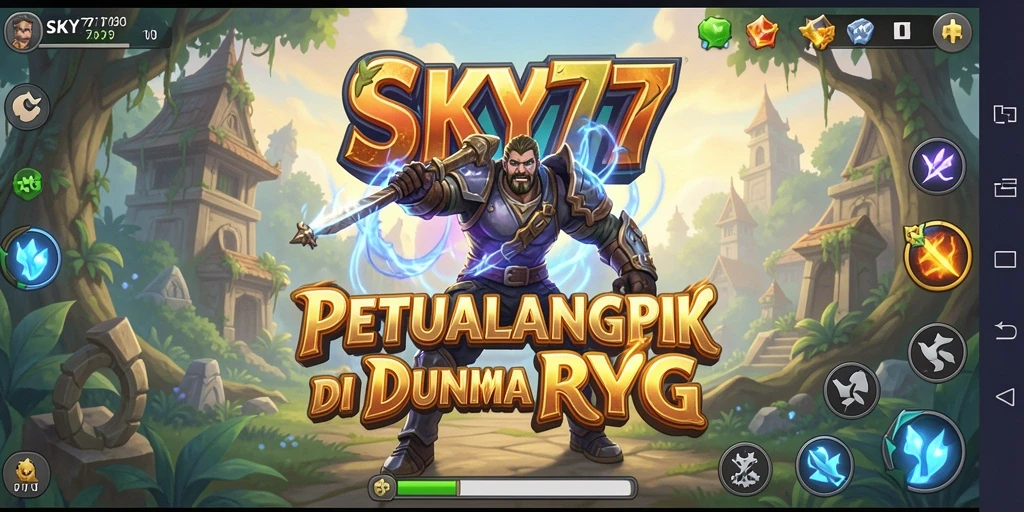 Tampilan gameplay RPG yang penuh aksi dan strategi.