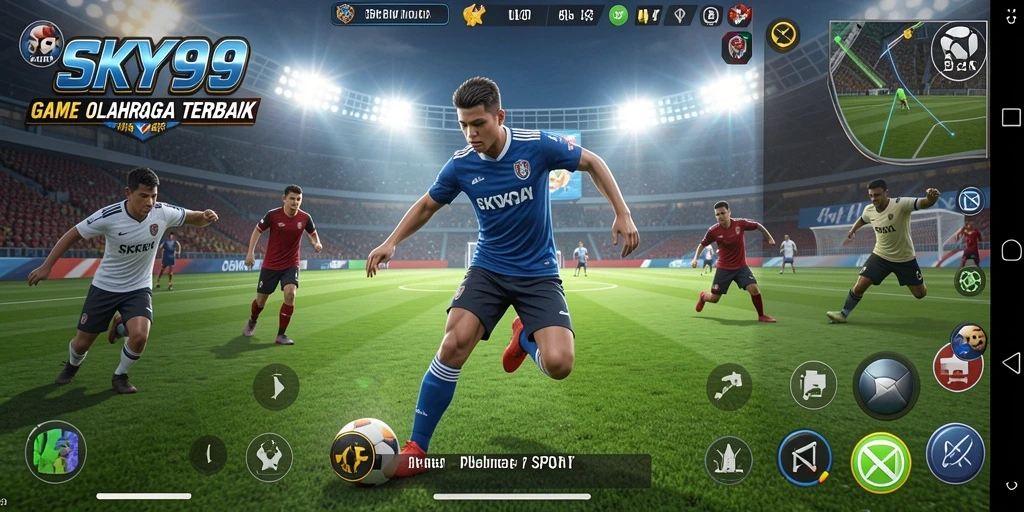 Tangkapan layar dari gameplay SKY99 yang seru dan kompetitif.